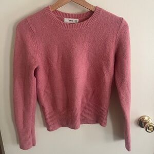 Mango Soft Pink Crew Neck Sweater